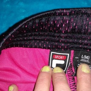 Girls Large Fila Sport Shorts